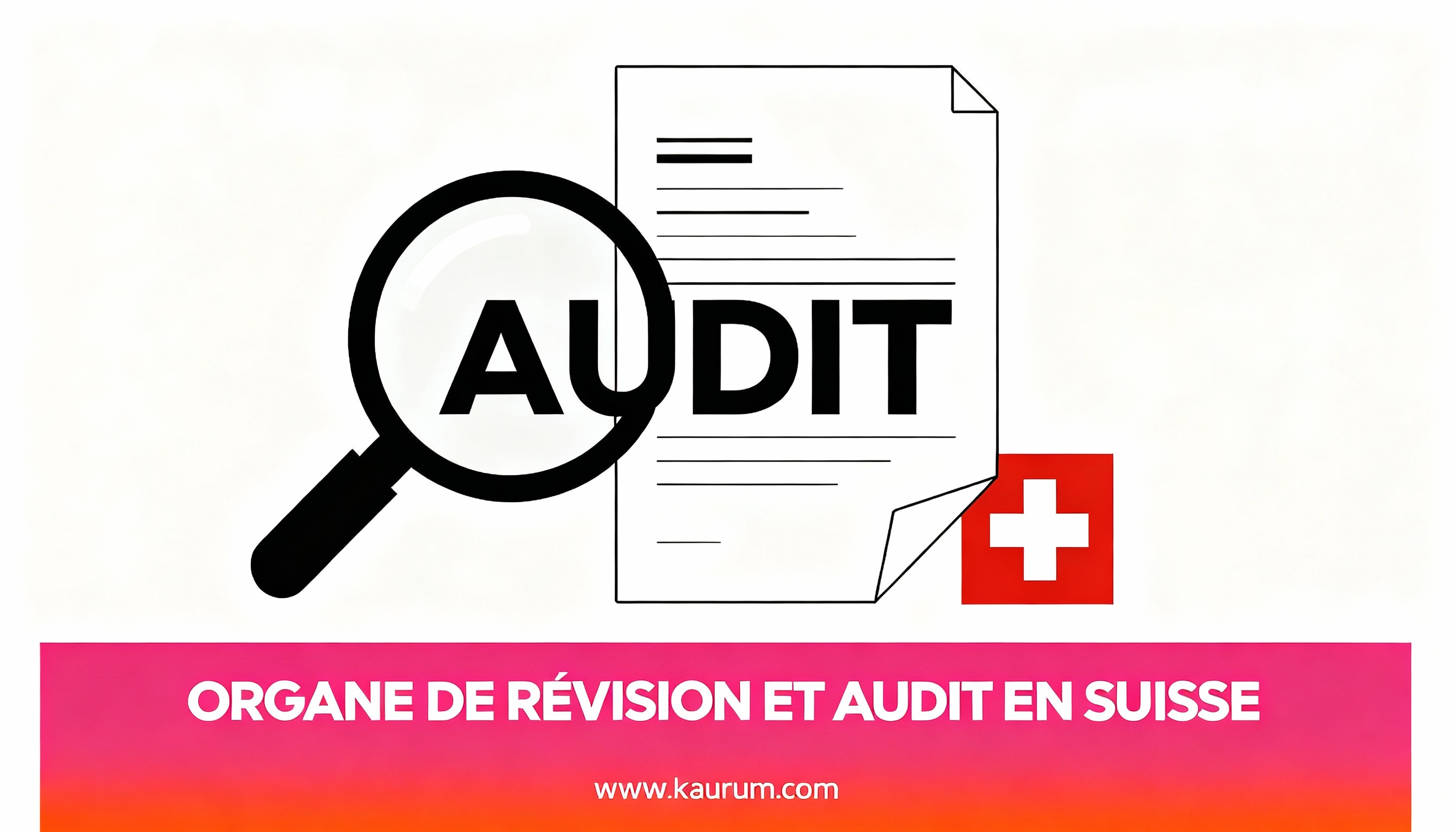 Illustration sur l’audit et l’organe de révision en Suisse, représentant les obligations, options, seuils et coûts pour les PME, associations et fondations en Suisse.